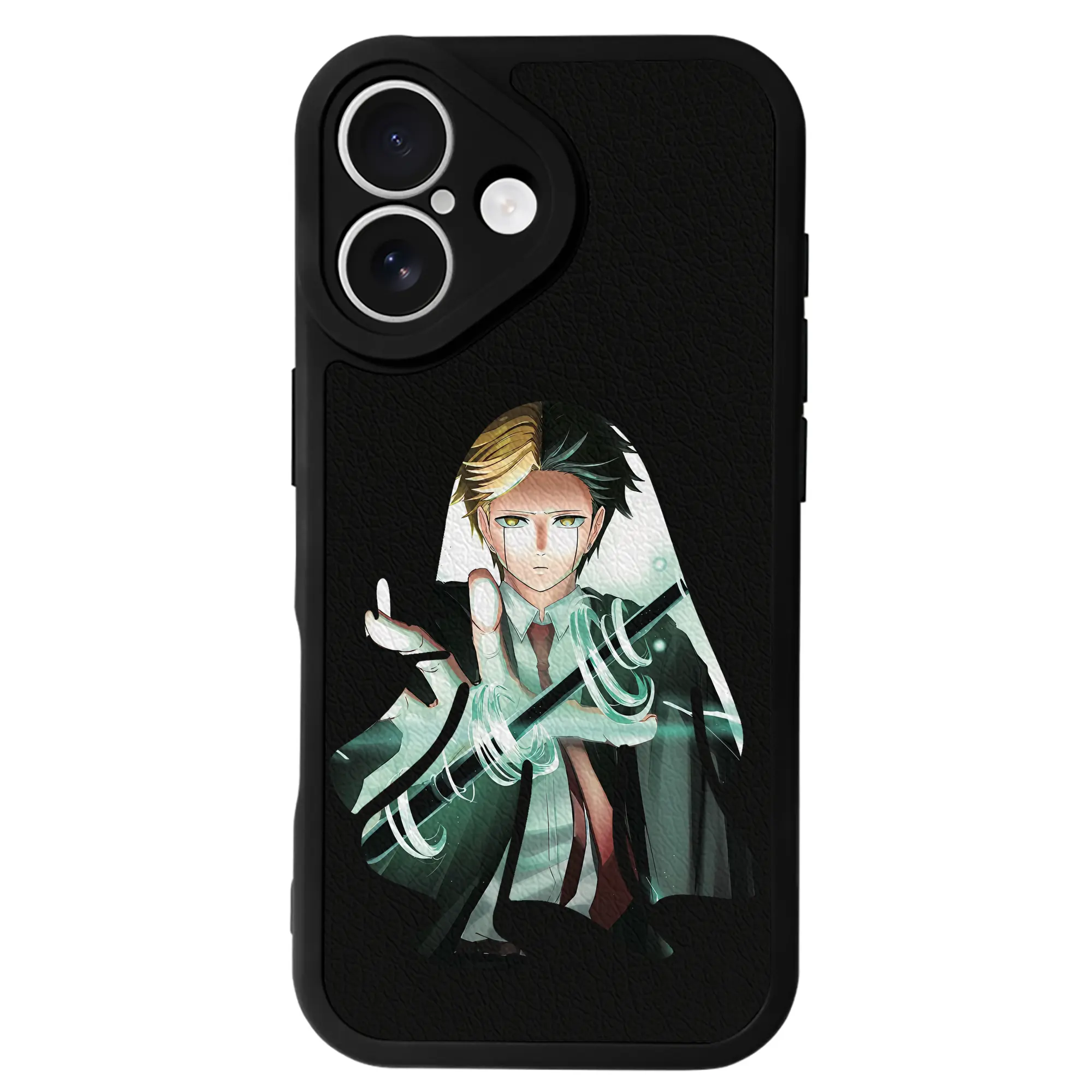 マッシュル グッズ,レイン・エイムズ - IPhone 16シリーズ対応 ・ シリコンスマホケース ・ レザー調 ・ 高精度フィット ・ 耐衝撃 ・ ワイヤレス充電対応 ・ 精密カット